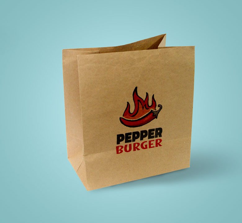 Embalagem Pepper Burguer